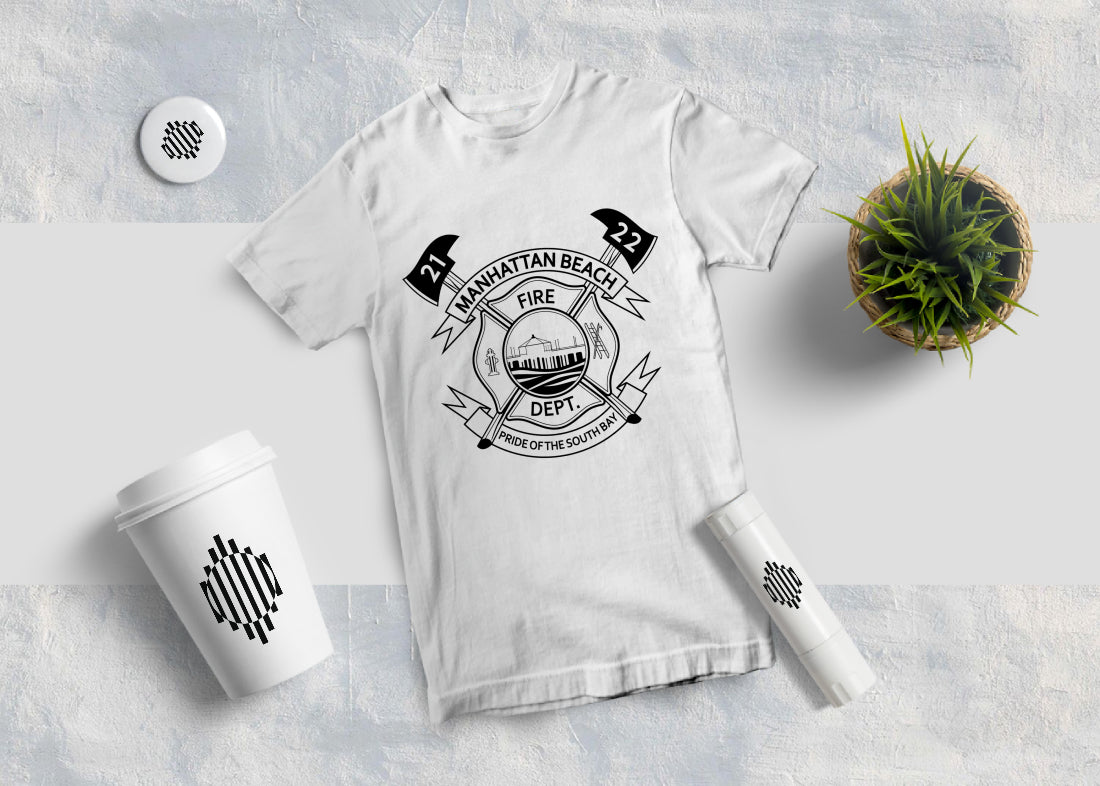 City of Manhattan Beach Fire Dept. Emblem, California