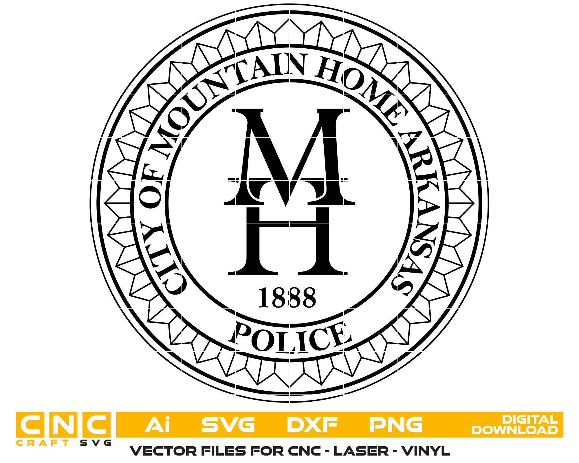 City of Mountain Home Police Logo