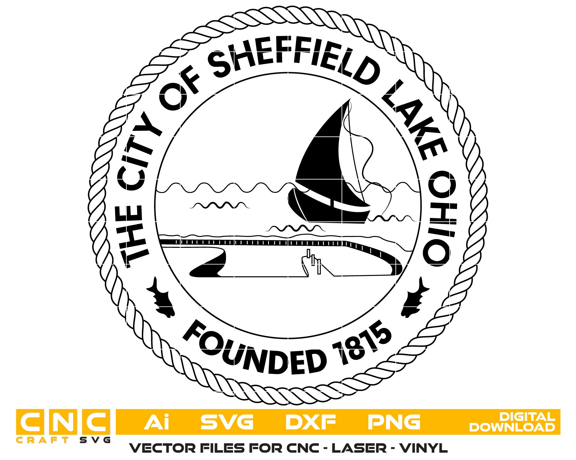 City of Sheffield Lake, Ohio Seal