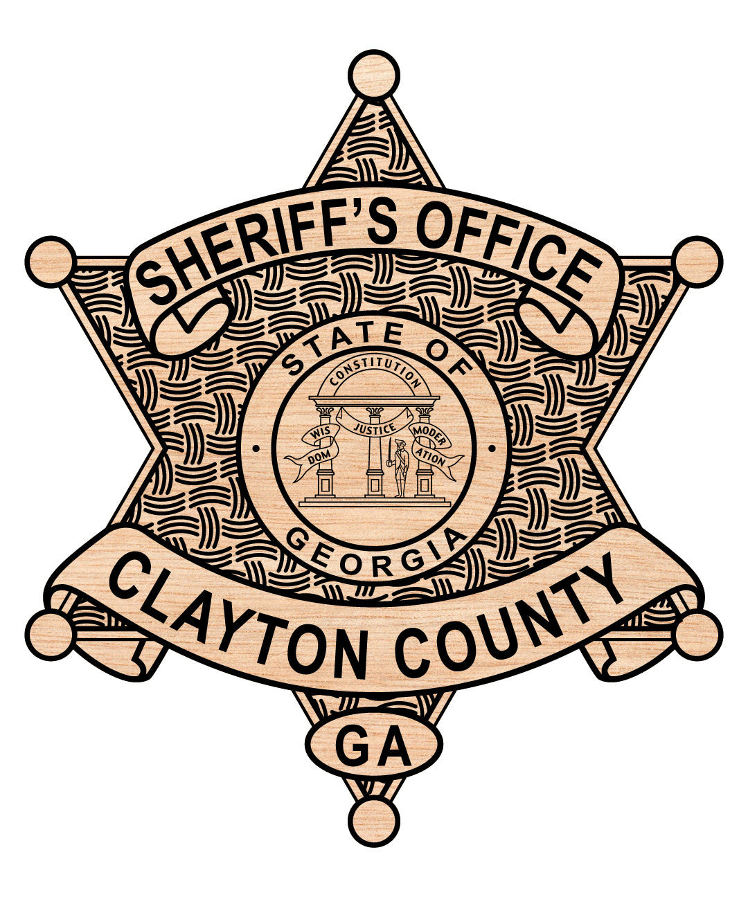 Clayton County Sheriff Badge