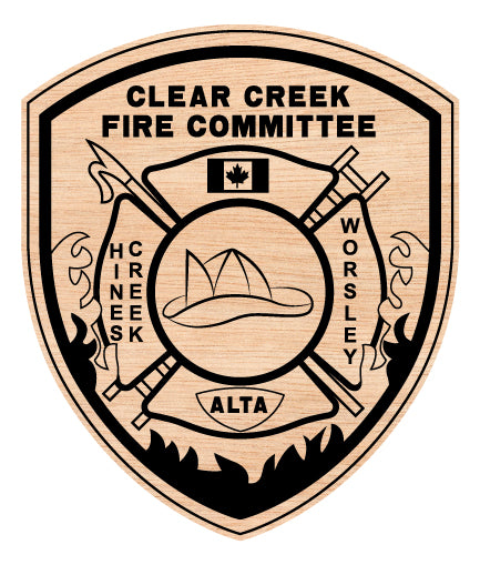 Clear Creek Fire Committee Patch Canada