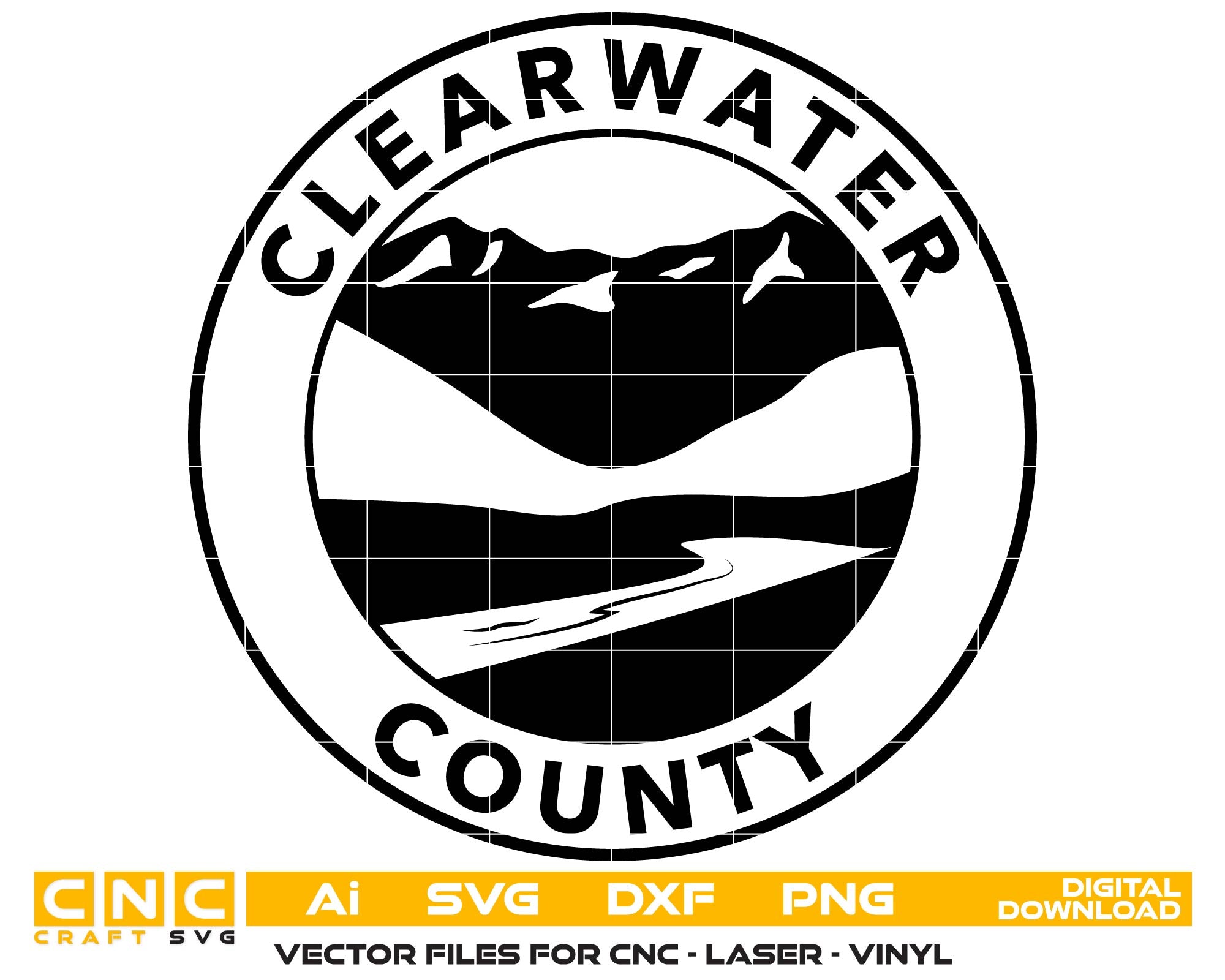 Clearwater County Seal, Alberta
