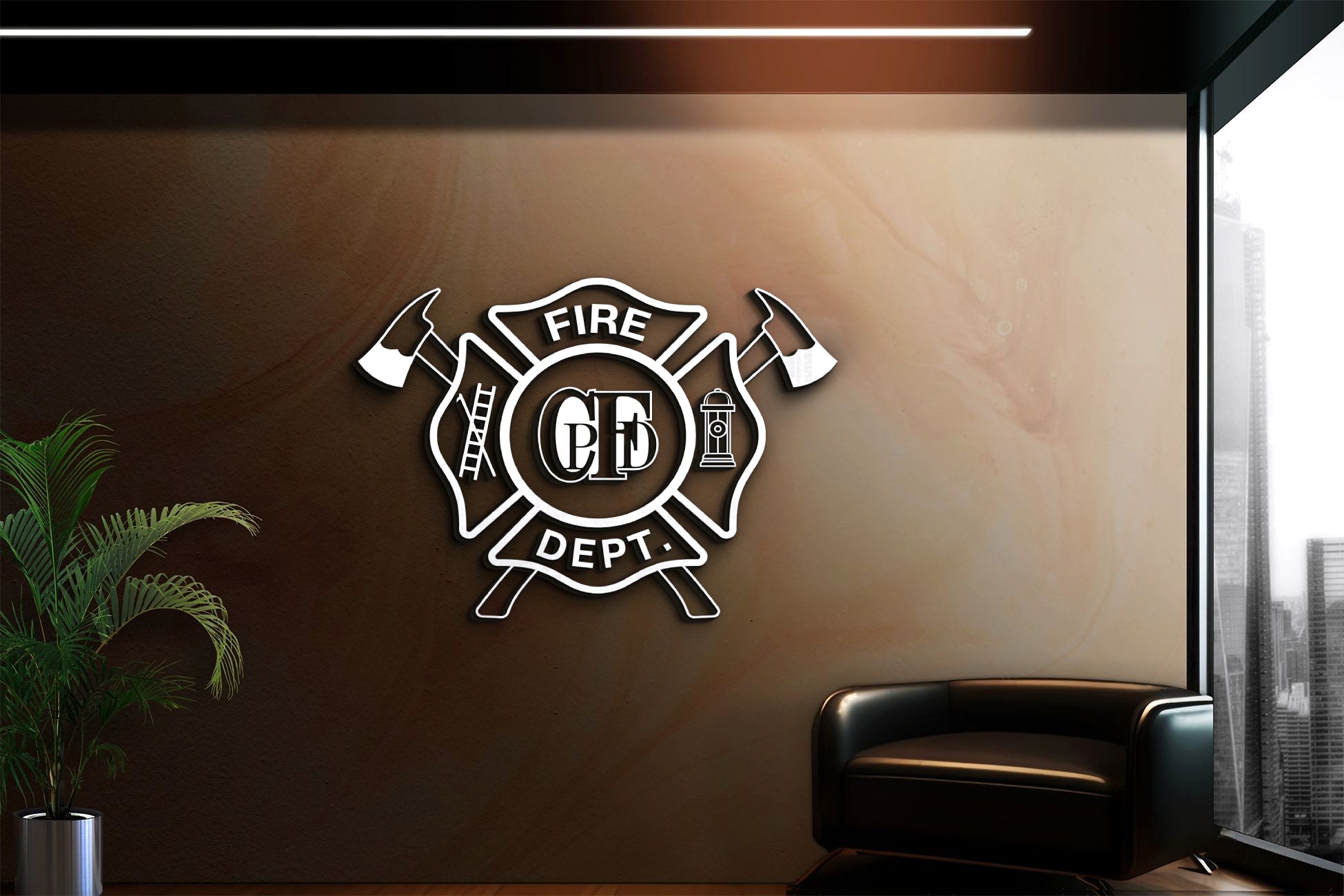 Clearwater Fire Protection District Badge, Missouri