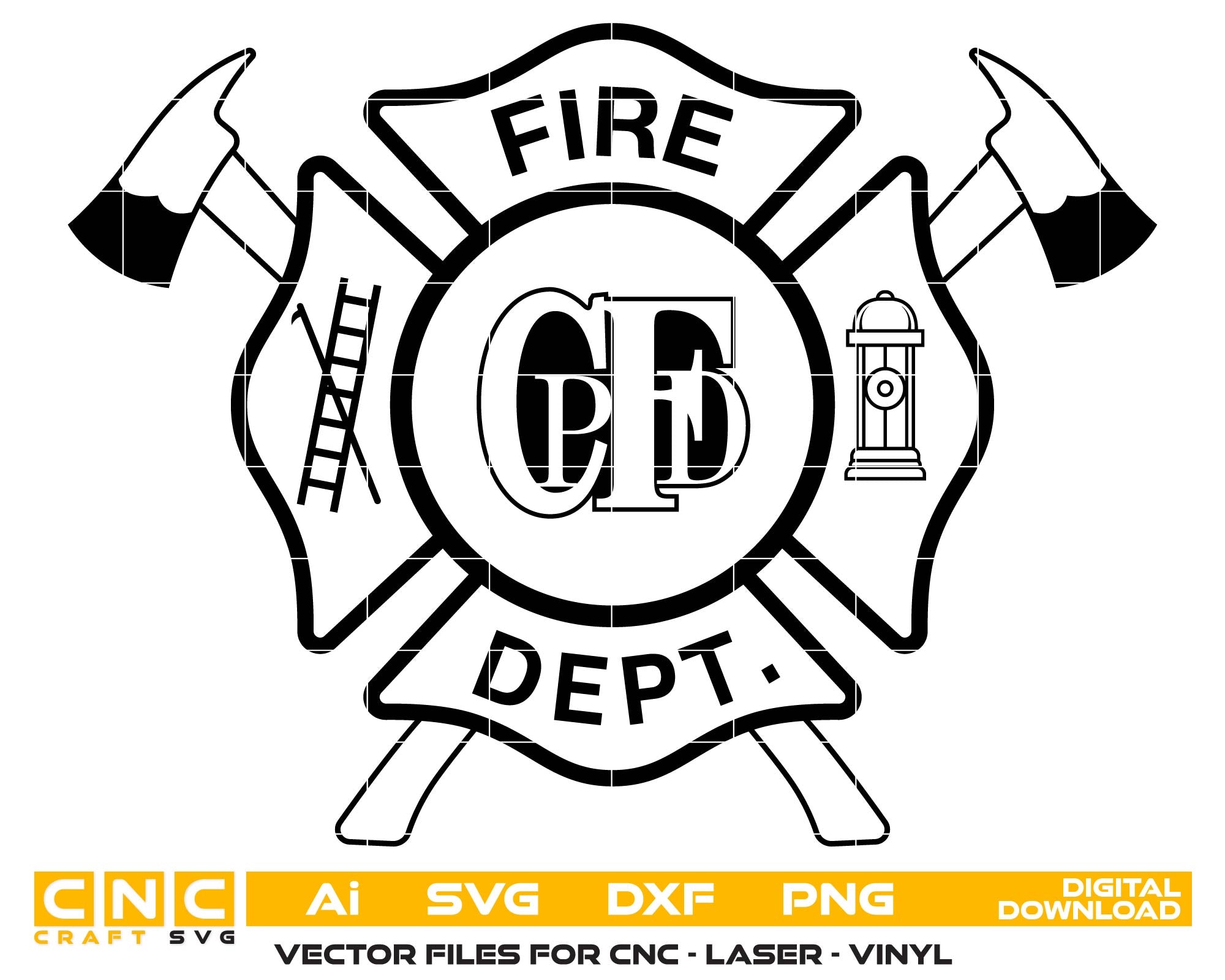Clearwater Fire Protection District Badge, Missouri