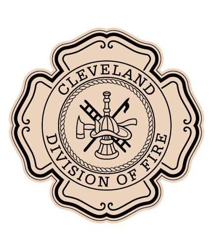 Cleveland Division Fire Badge