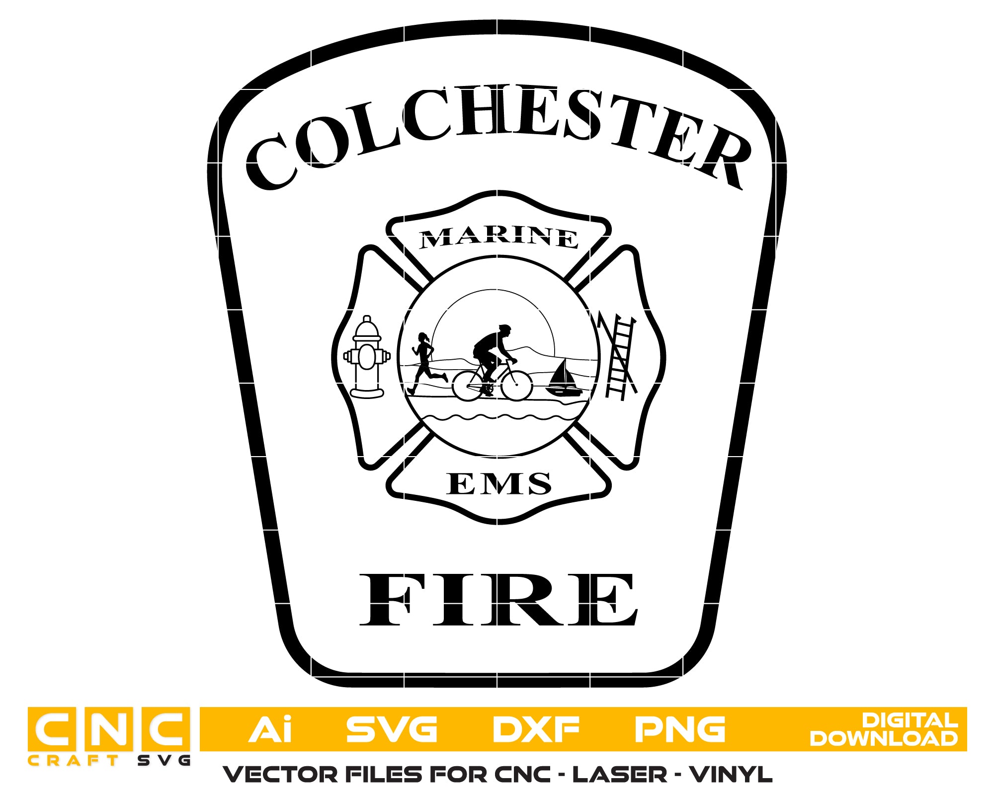 colchester fire department patch svg, colchester firefighter patch vector, colchester fire dept svg emblem, firefighter patch design svg, #support