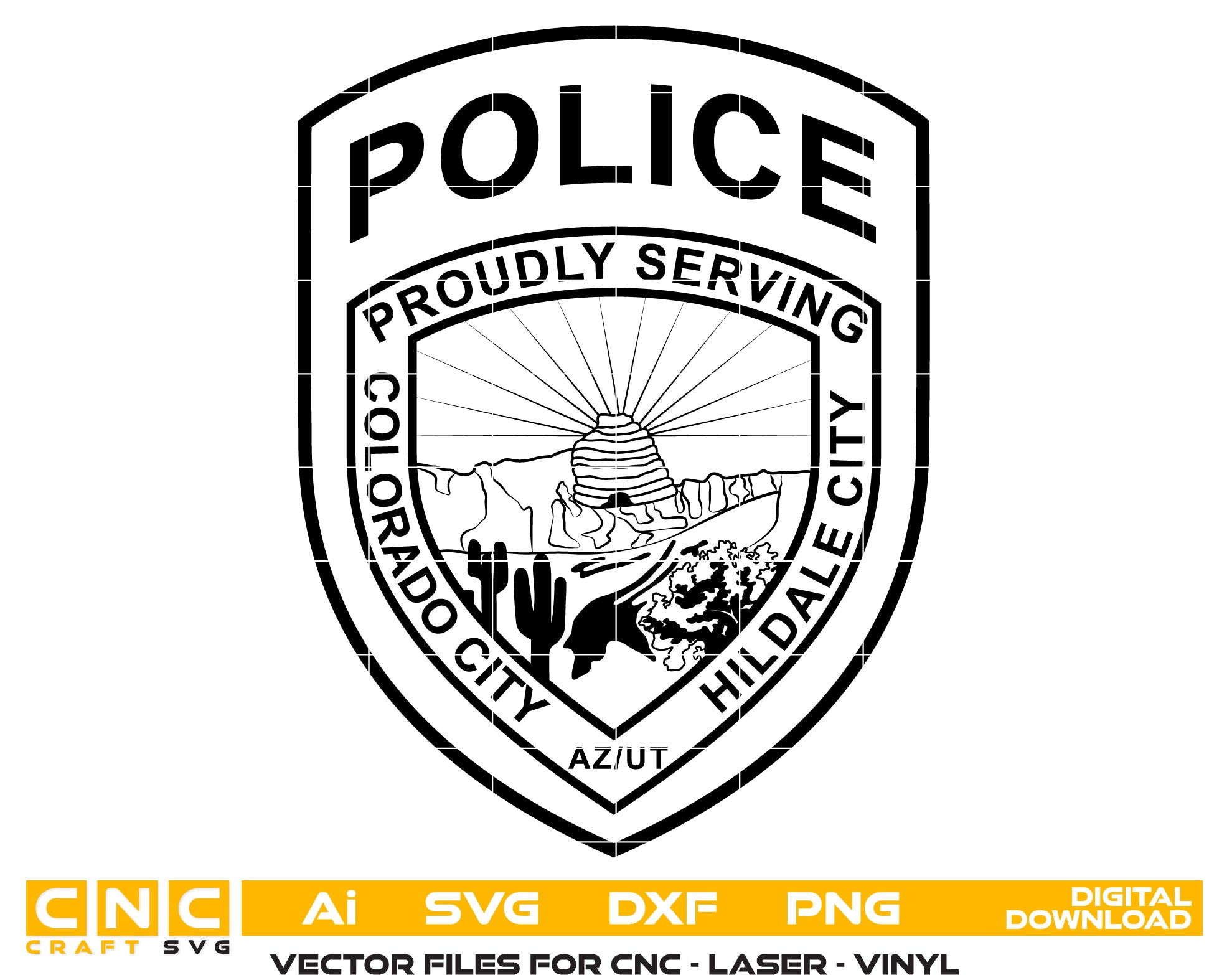 Colorado City Marshals Office Police Department Patch