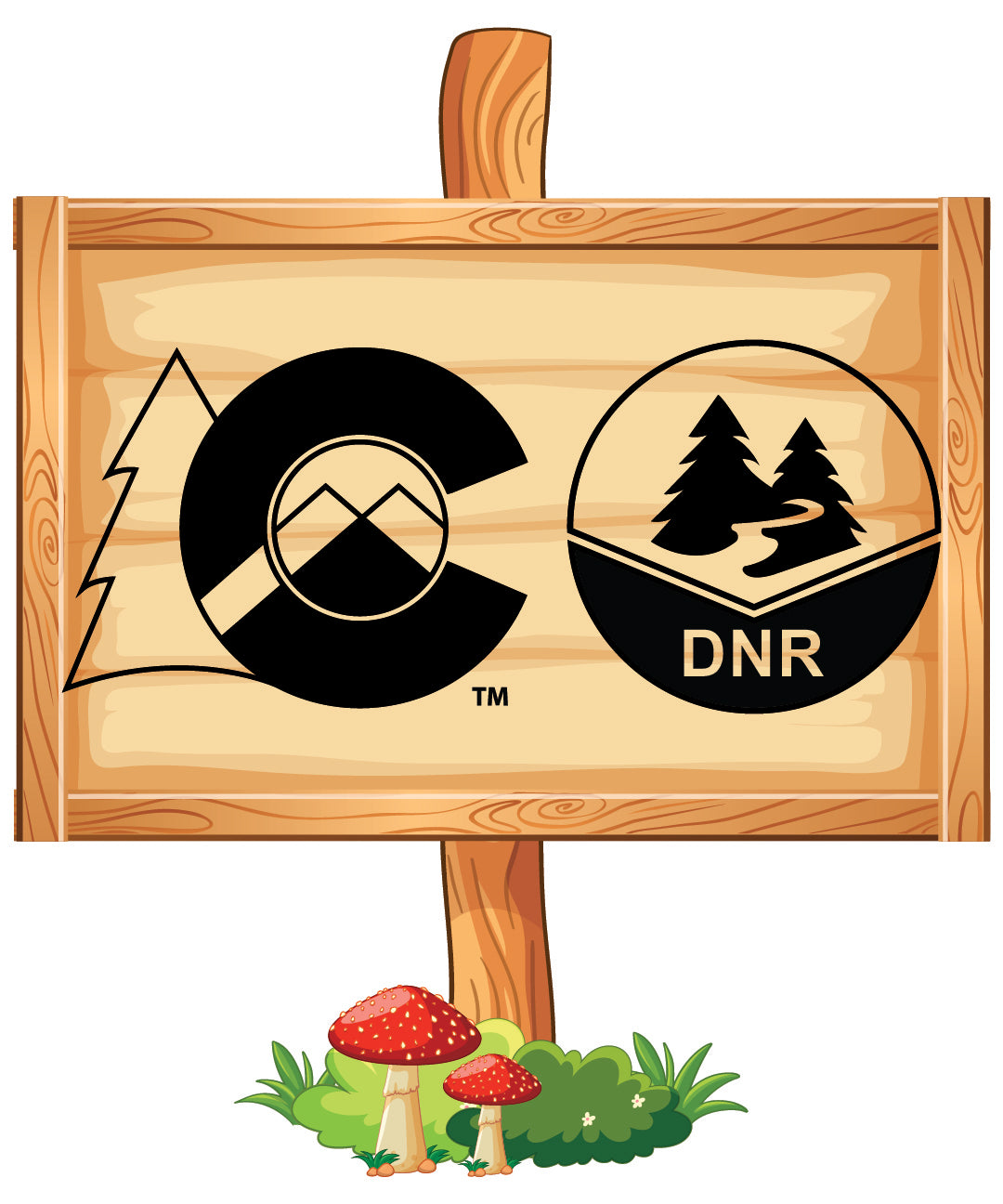 Colorado Department of Natural Resources Seal SVG | Official State Emblem Vector