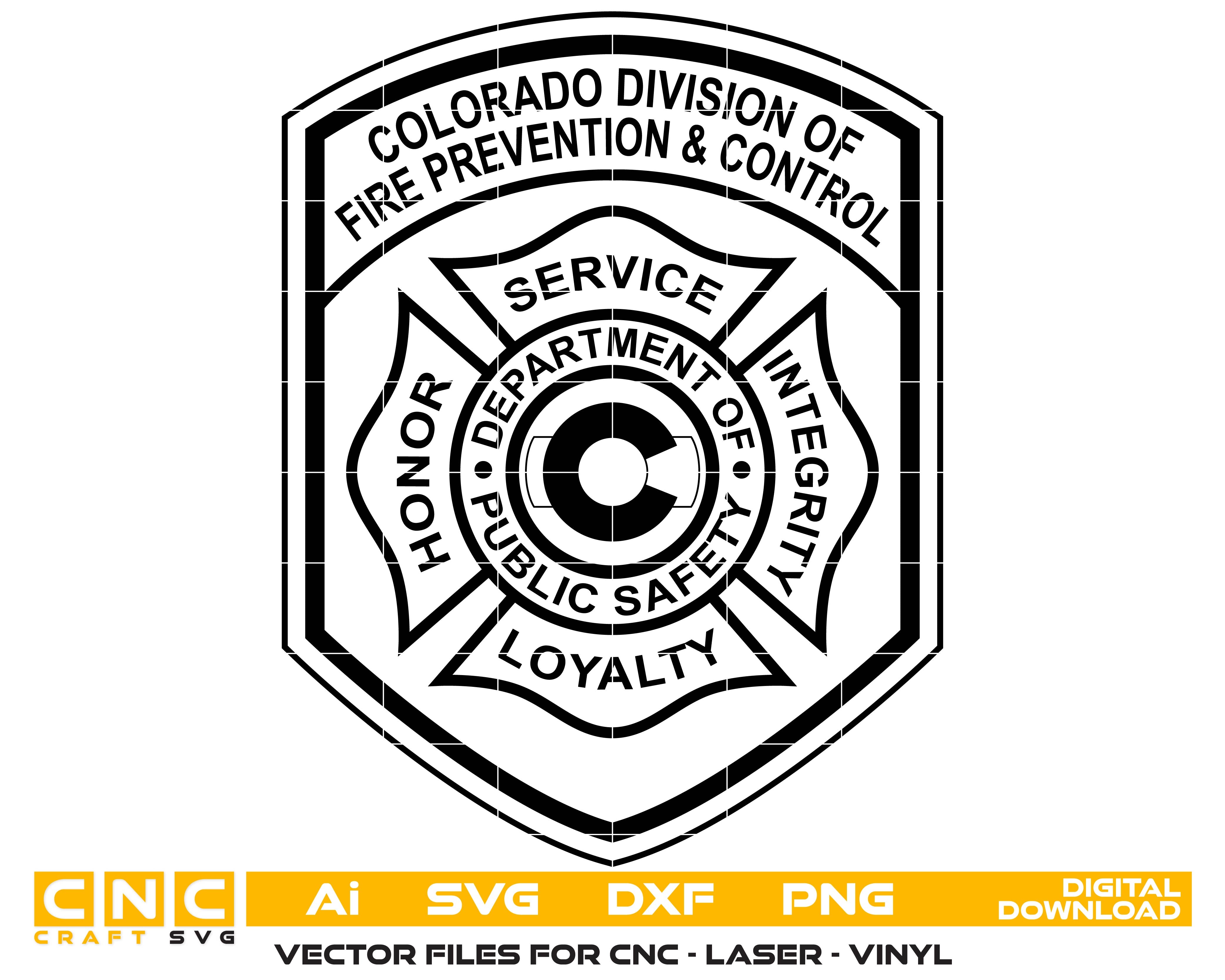 Colorado Division of Fire Prevention and Control Badge