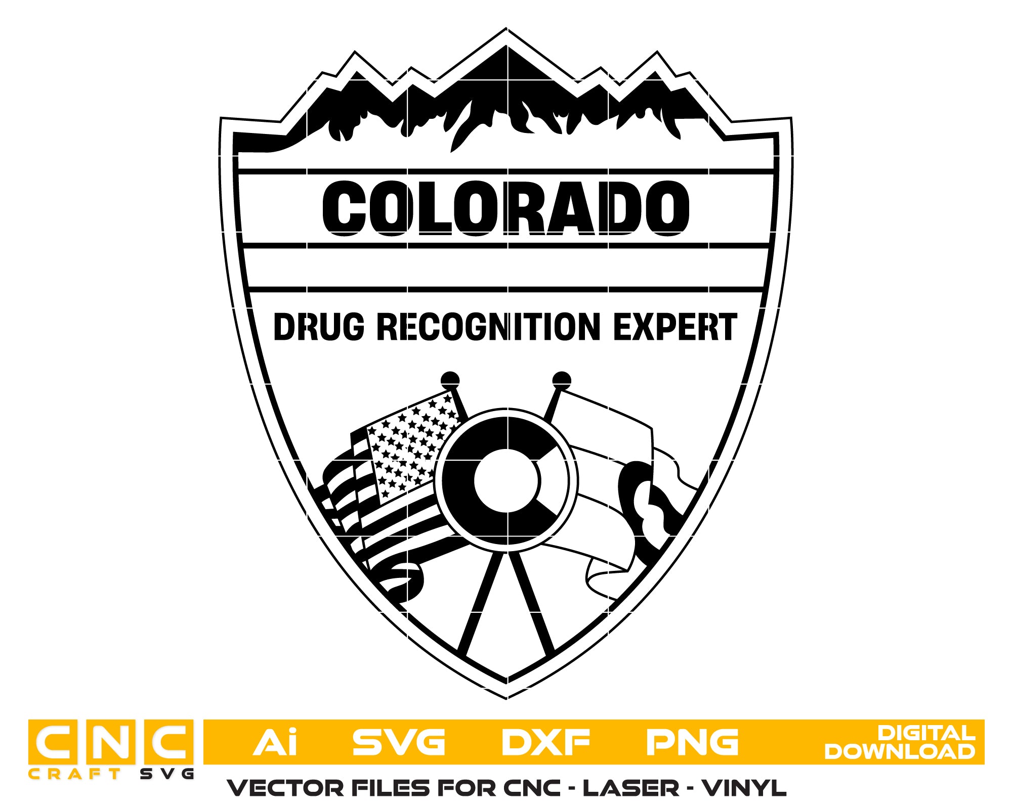 Colorado Drug Recognition Expert Patch