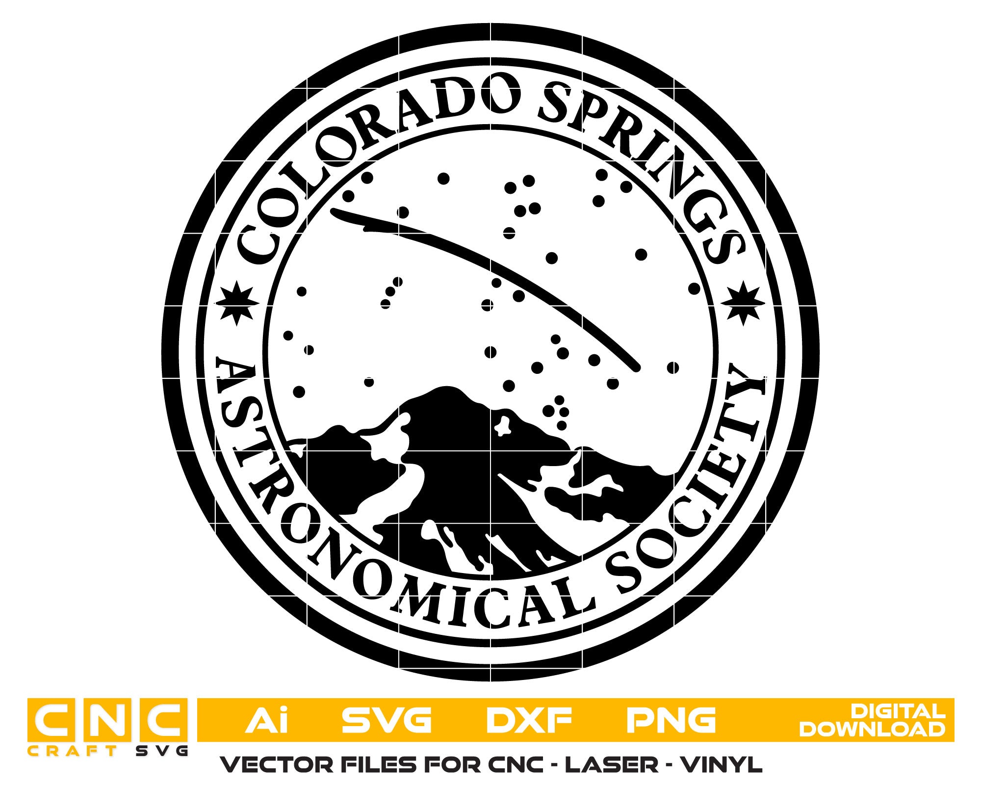 Colorado Springs Astronomical Society Logo
