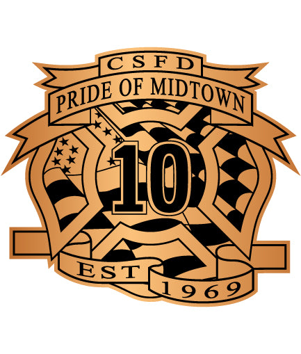 Colorado Springs Fire Department Station Patch SVG