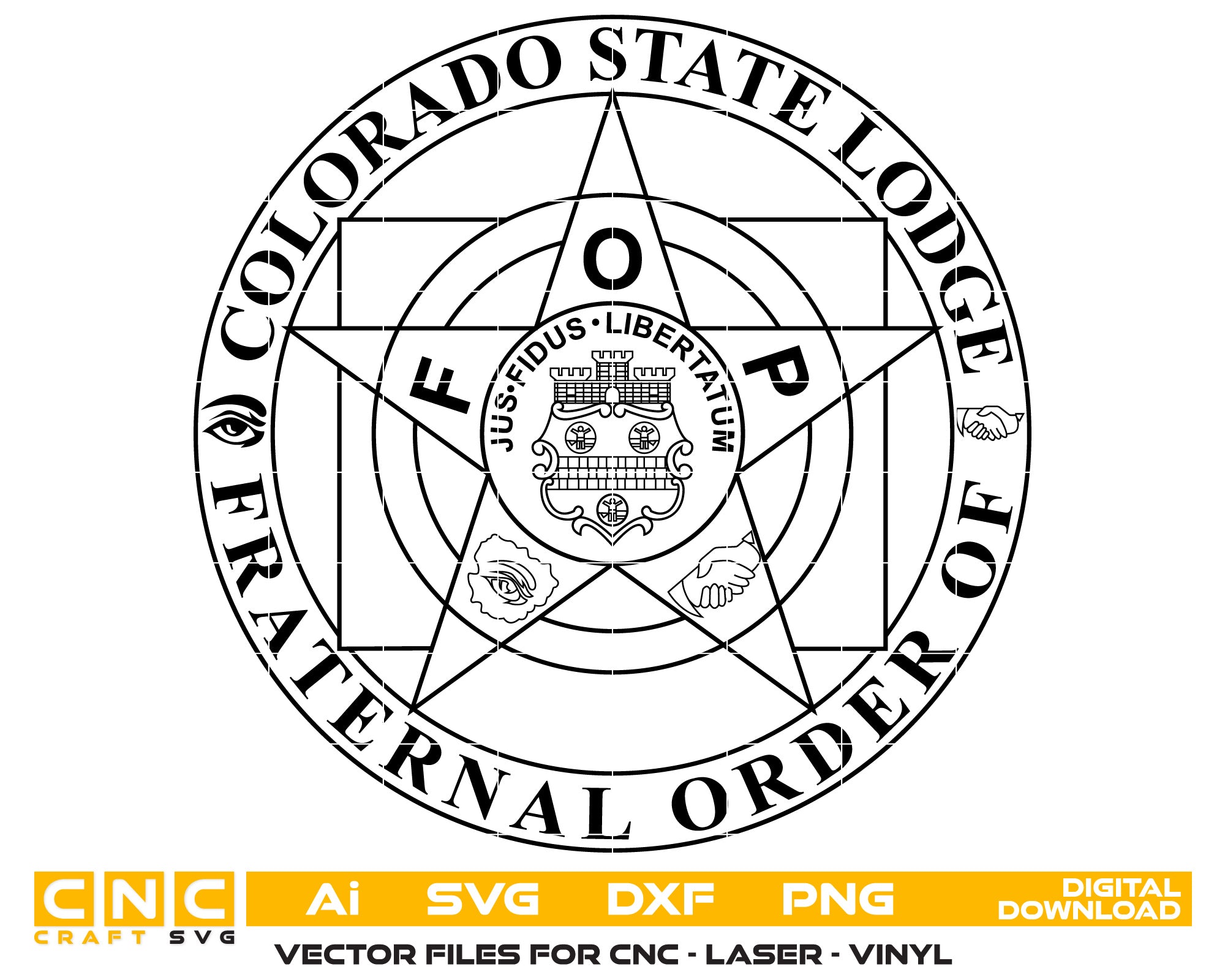 Colorado State Lodge Badge