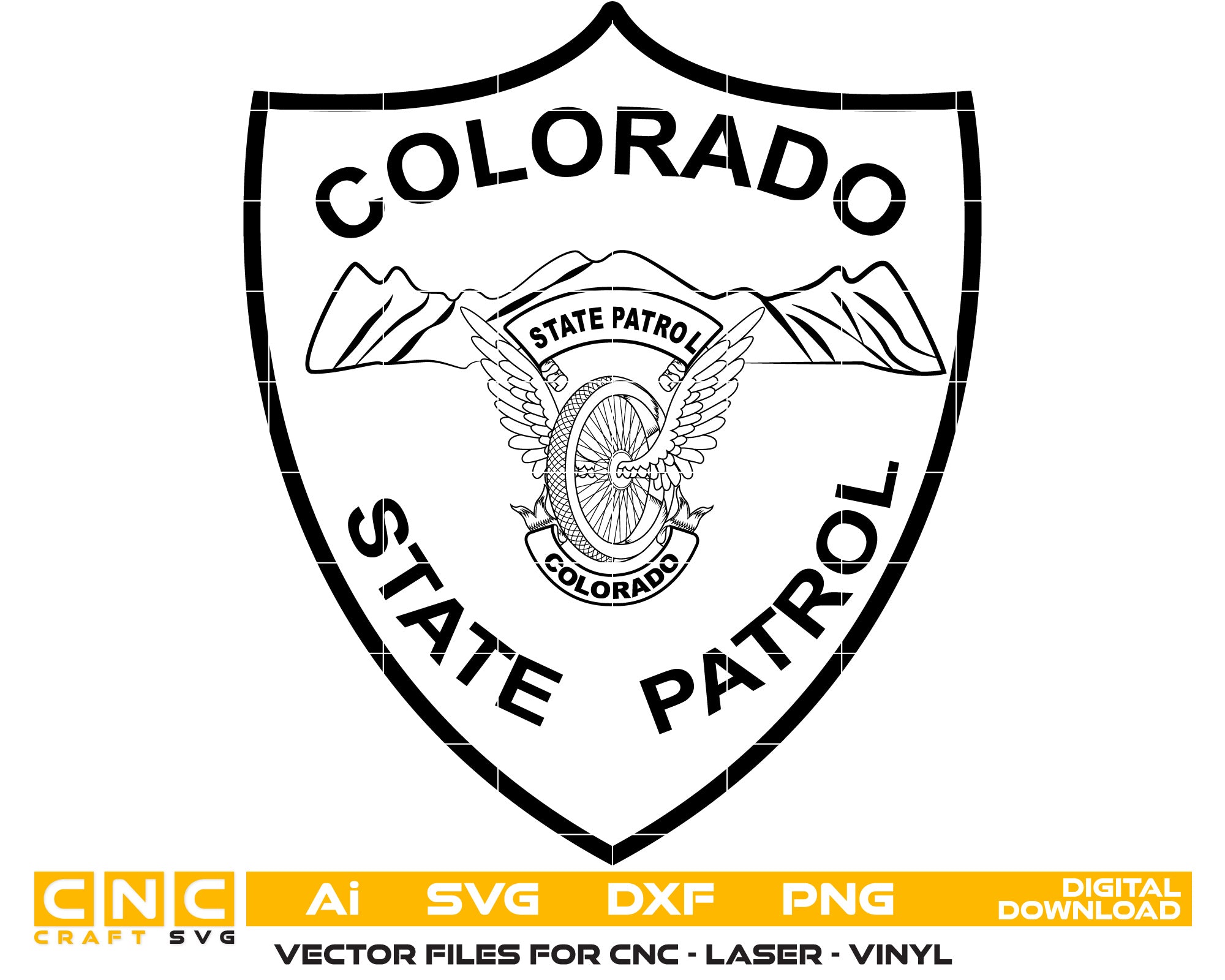 Colorado State Patrol Badge