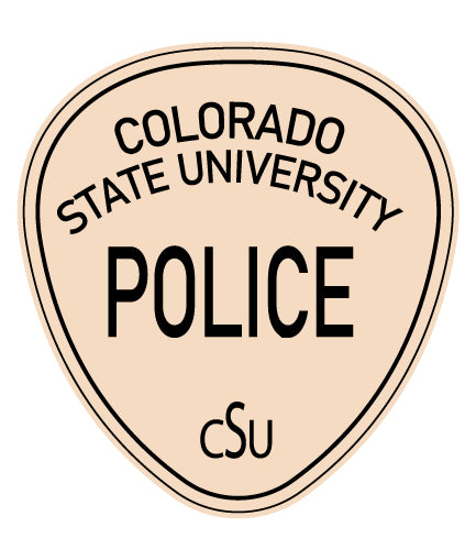 Colorado State University Police Patch