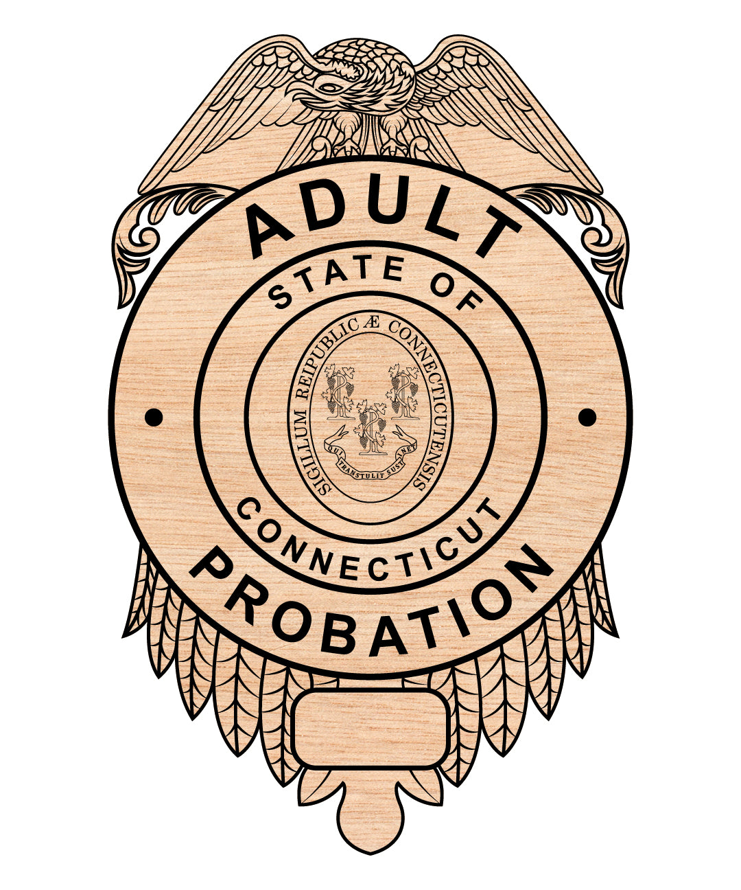 Connecticut Probation Officer Badge