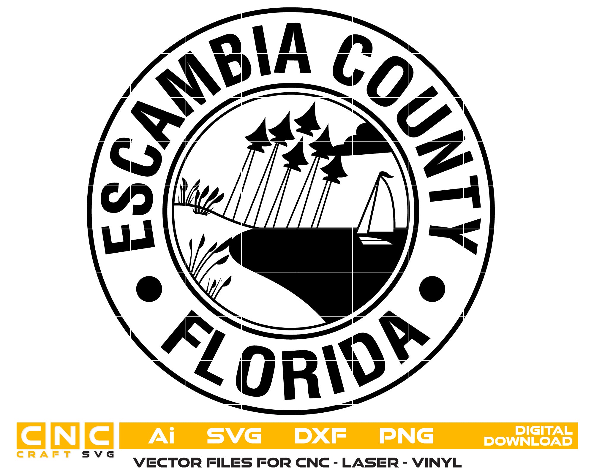 County of Escambia Florida Seal