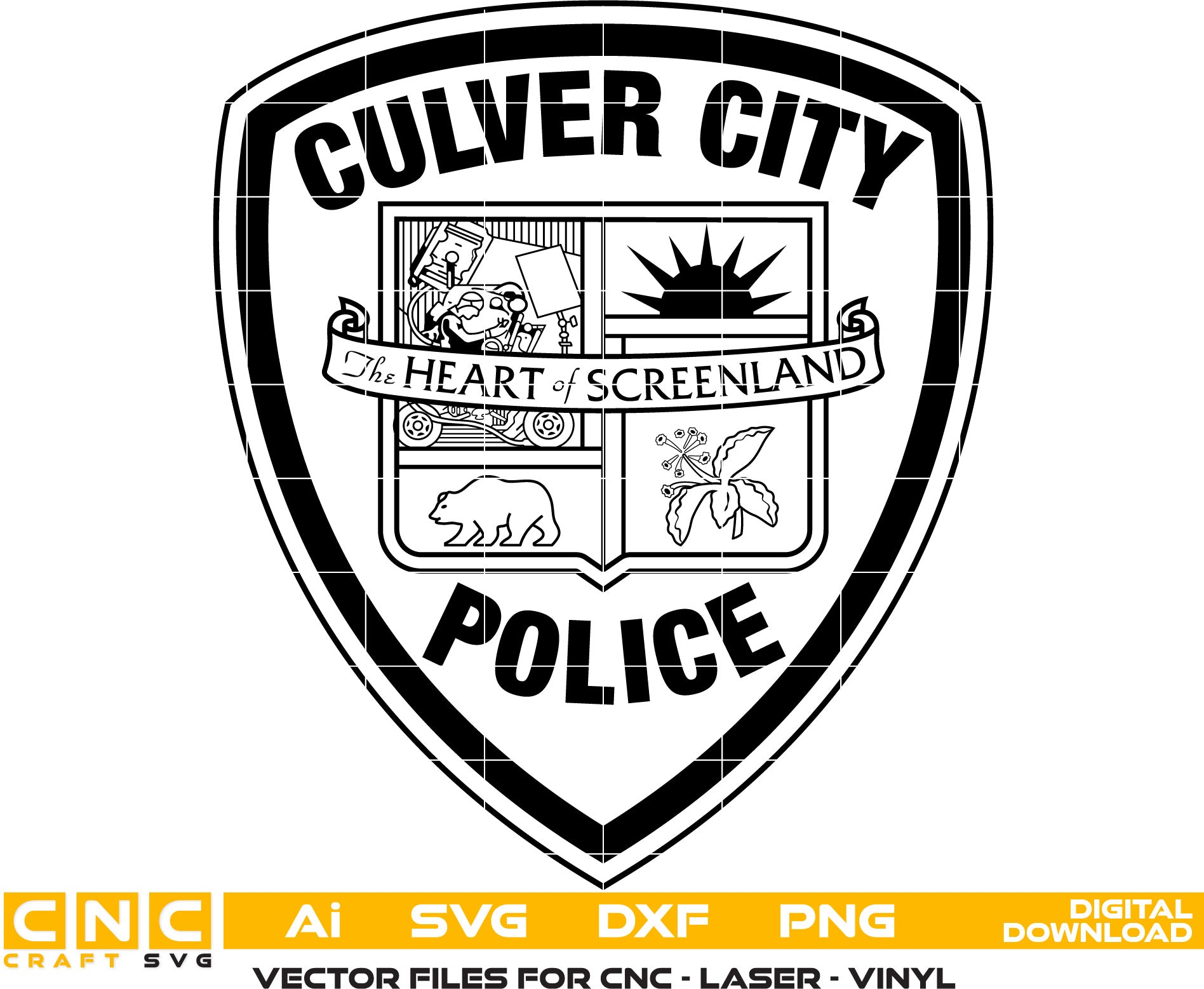 Culver City Police Badge
