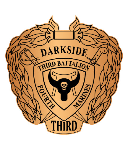 Darkside 3rd Battalion 4th Marines Logo