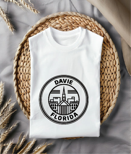 Davie Florida Seal Vector