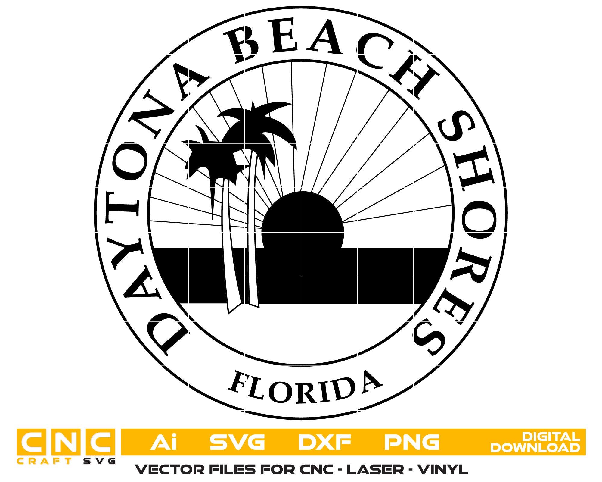 Daytona Beach Shores Florida Logo