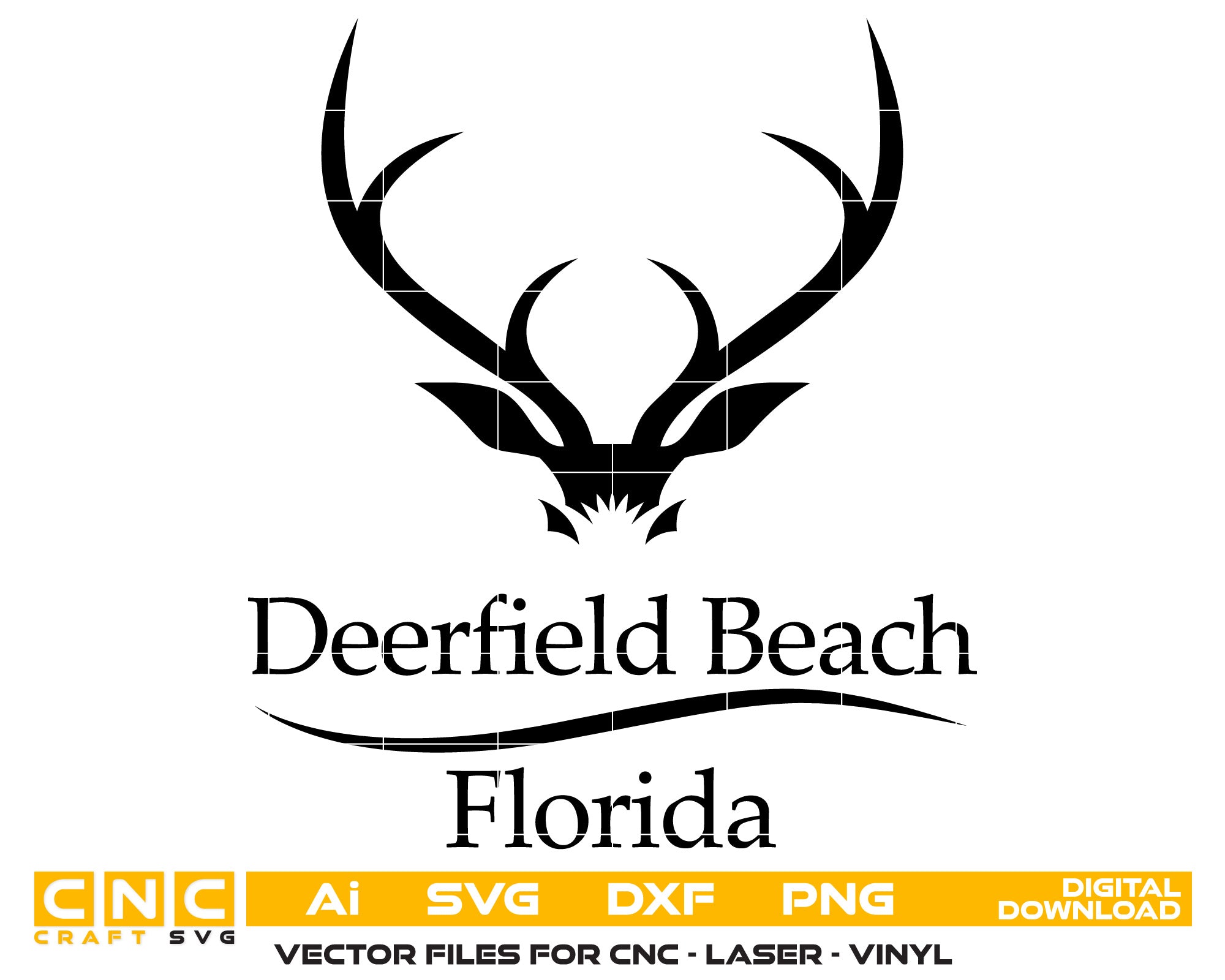 Deerfield Beach Logo Florida