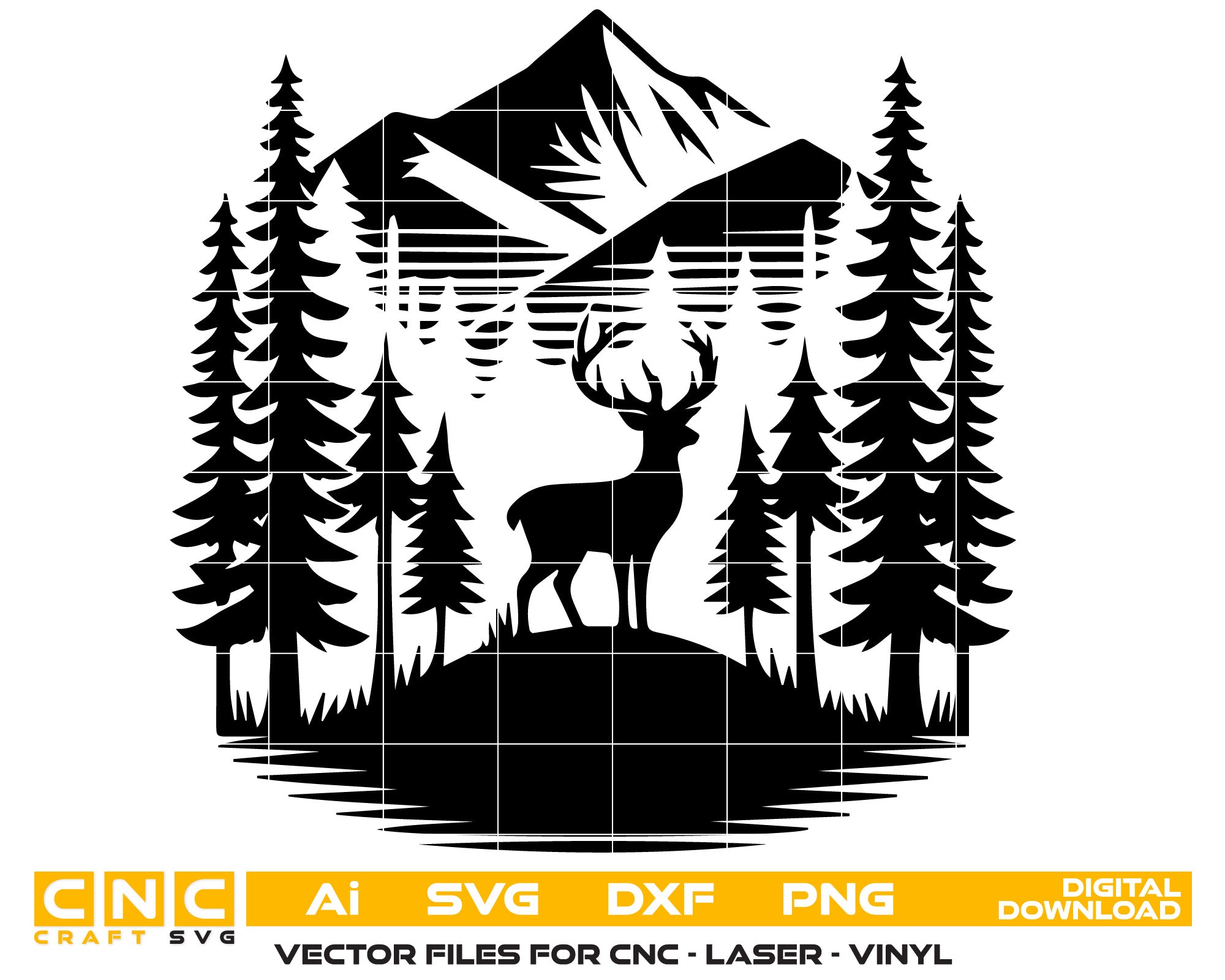Deer SVG – Vector