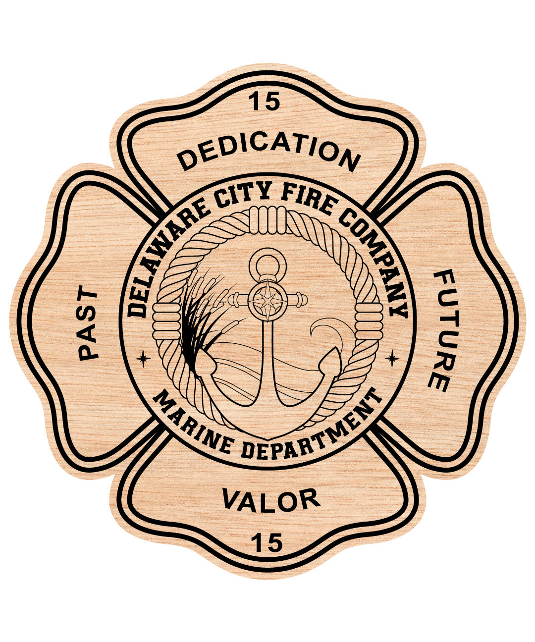 Delaware City Fire Company Marine Department Seal