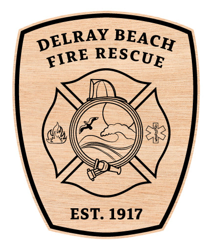 Delray Beach Fire Department Patch