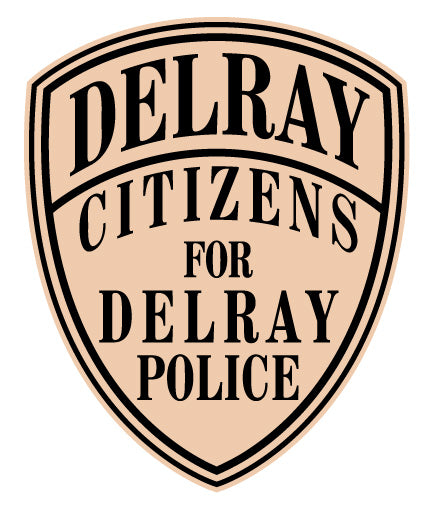 Delray Citizens For Delray Police Patch