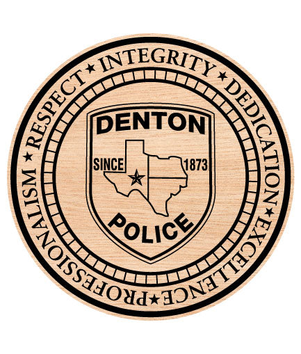 Denton Police Department Patch