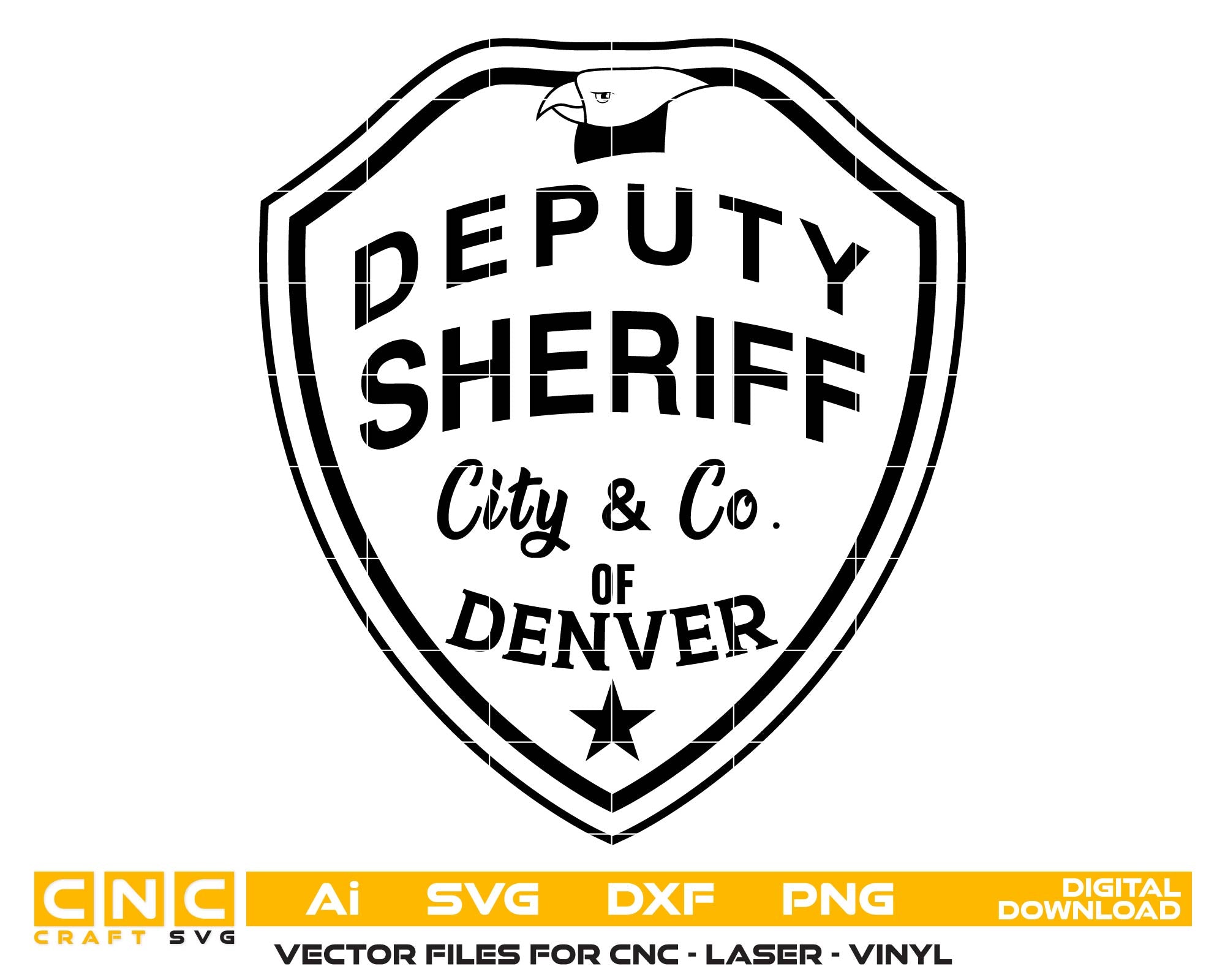 Deputy Sheriff Patch City & County of Denver, Colorado
