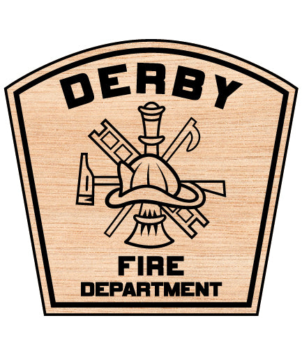 Derby Fire Department Patch SVG, Derby Firefighter Patch Vector, Derby Fire Dept SVG Emblem, Firefighter Badge Patch Logo SVG, #support