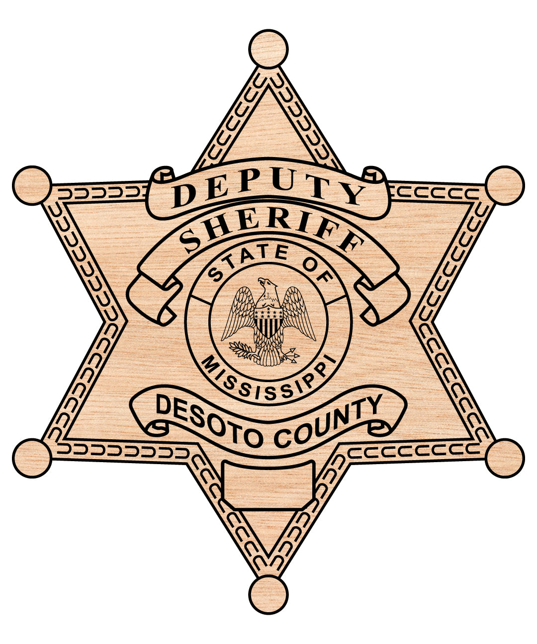 Desoto County Mississippi Sheriff Badge