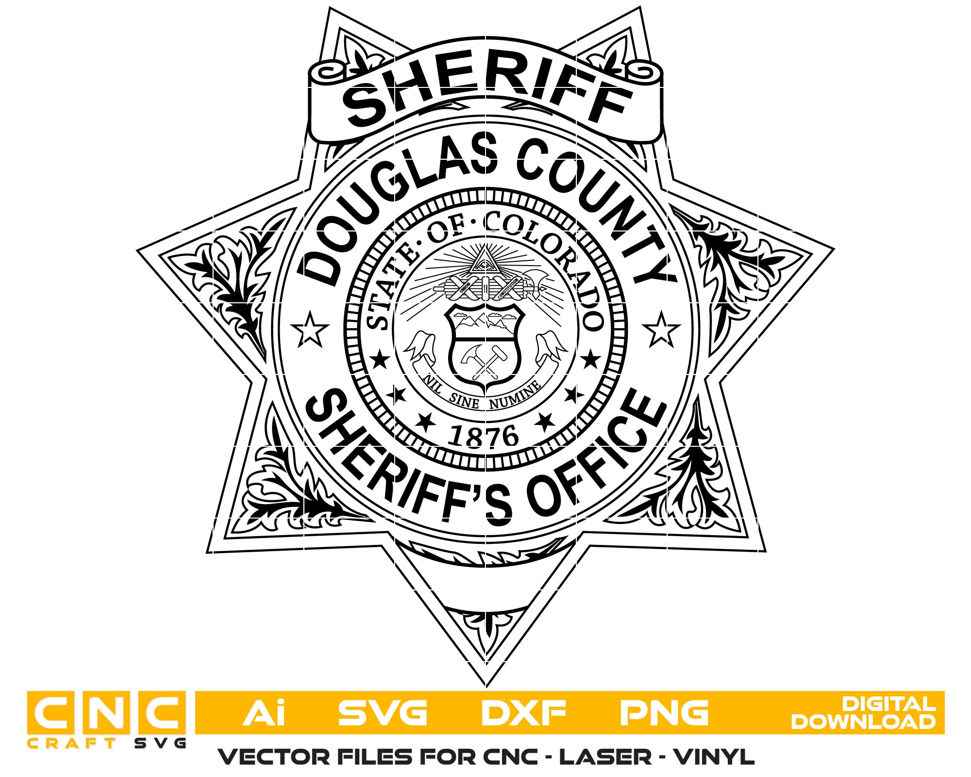 Douglas County Sheriff Badge