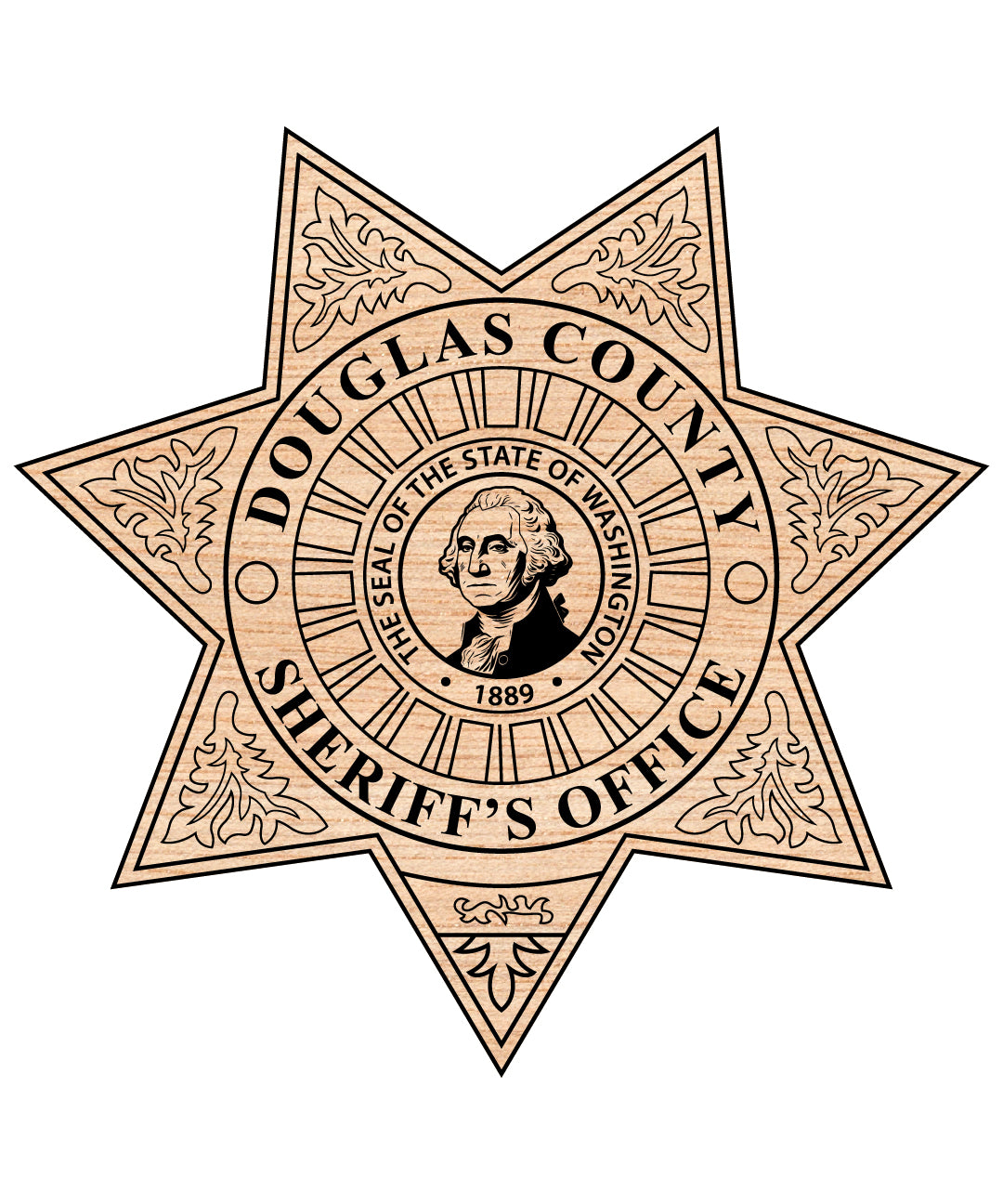Douglas County, Washington Sheriff Badge