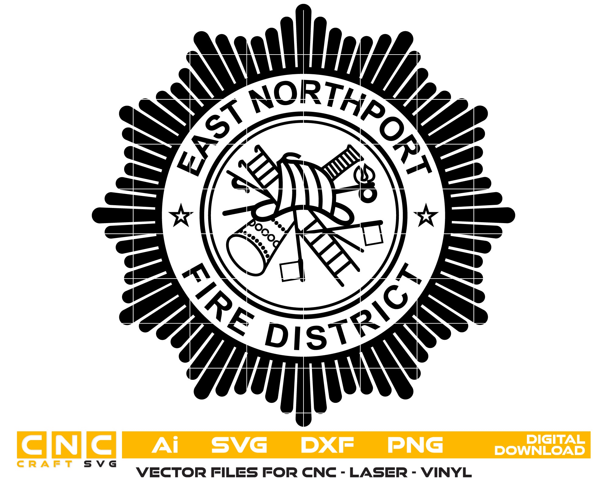 East Northport Fire District Badge