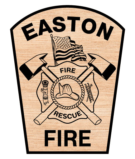 Easton Fire Department Patch SVG, Easton Firefighter Patch Vector, Easton Fire Dept SVG Emblem, Firefighter Patch Logo Vector SVG, #support