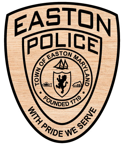 Easton Police Department Patch SVG, Easton Maryland Police Patch Vector, Easton Police SVG Emblem, Maryland Law Enforcement Patch Logo SVG, #support