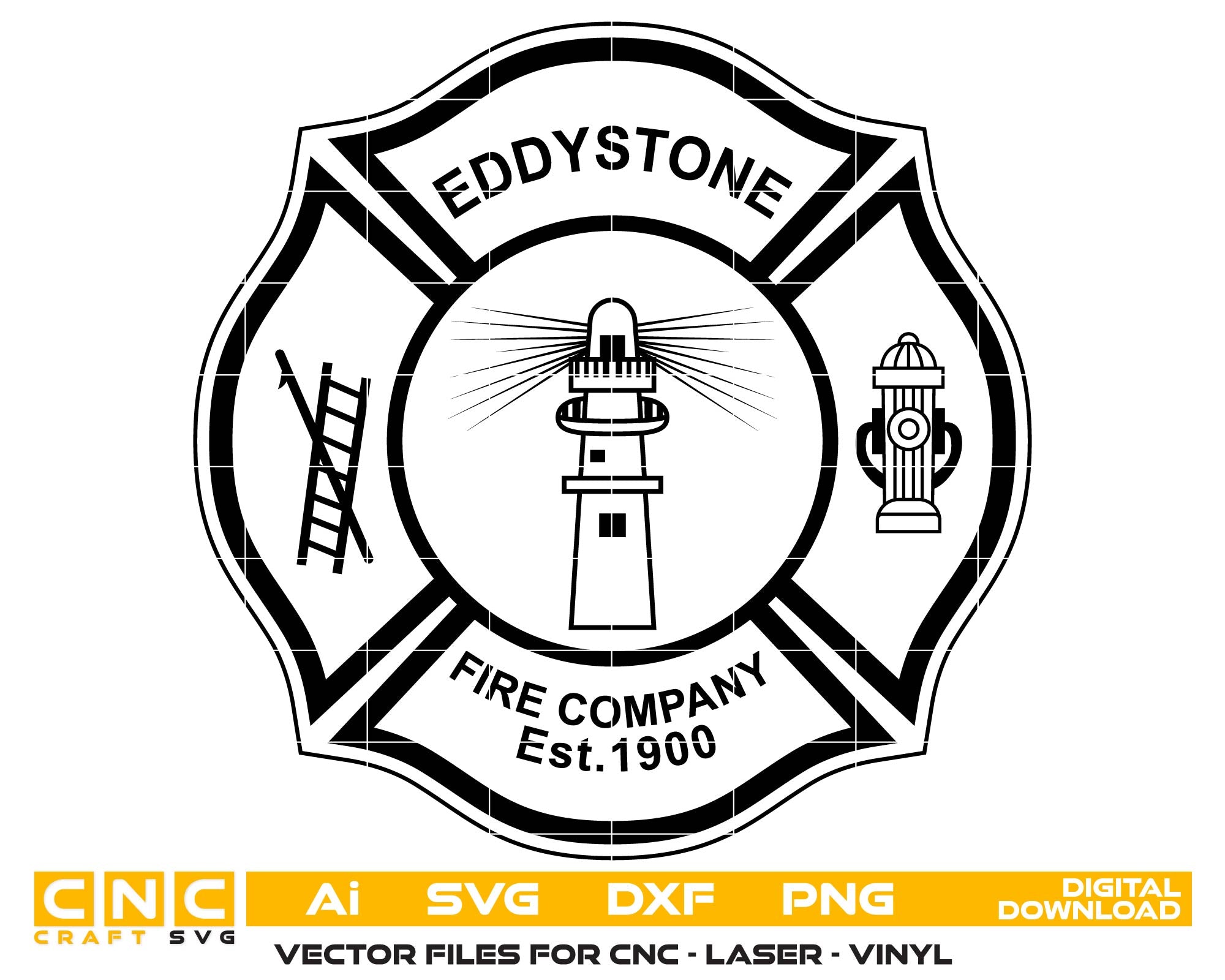 Eddystone Fire Company Patch
