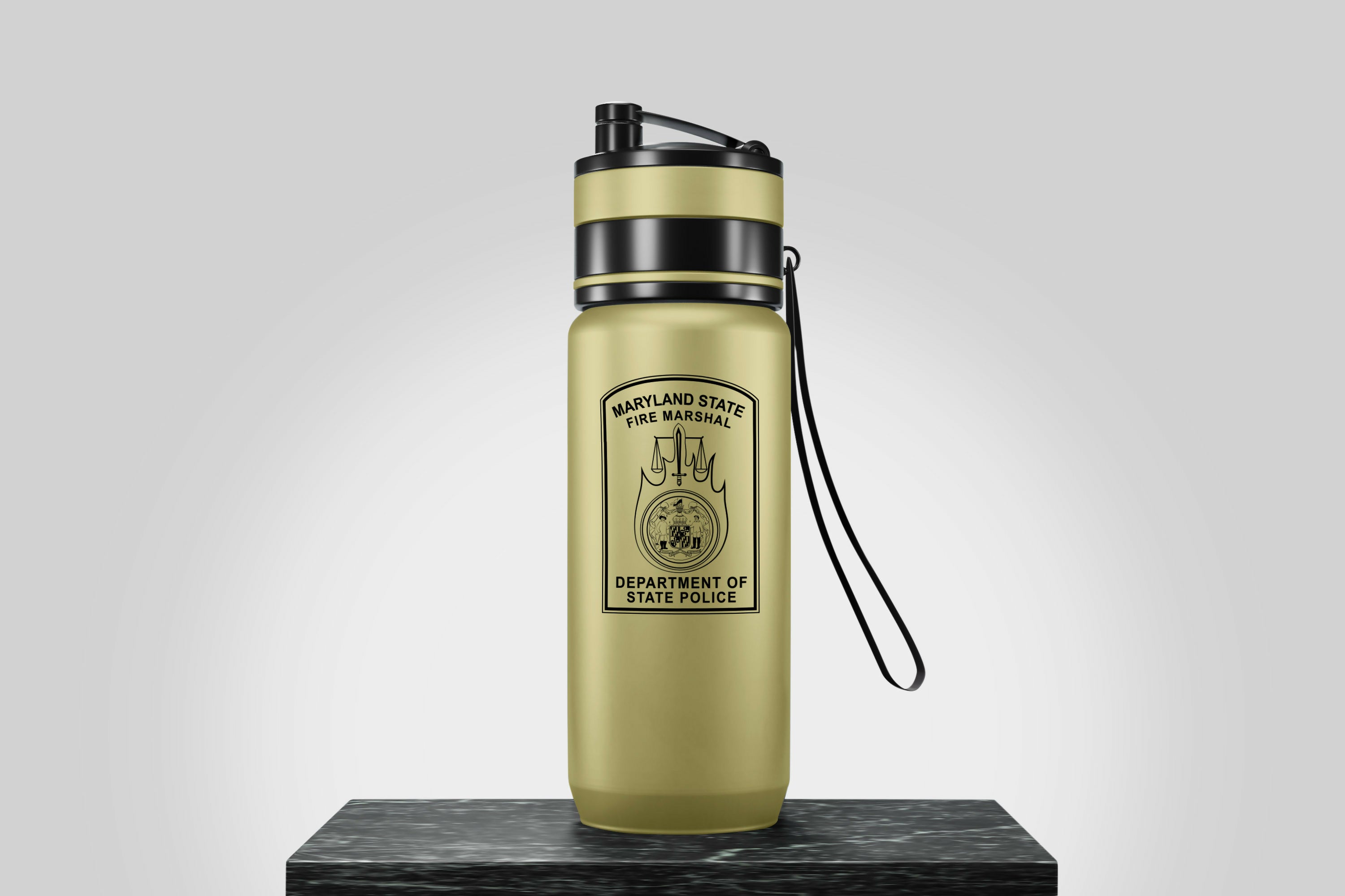 Maryland State Fire Marshal Police Department badge Tumbler