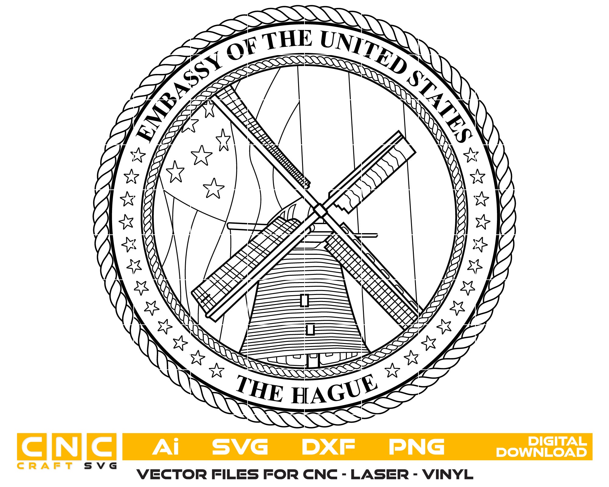 Embassy of the United States Logo