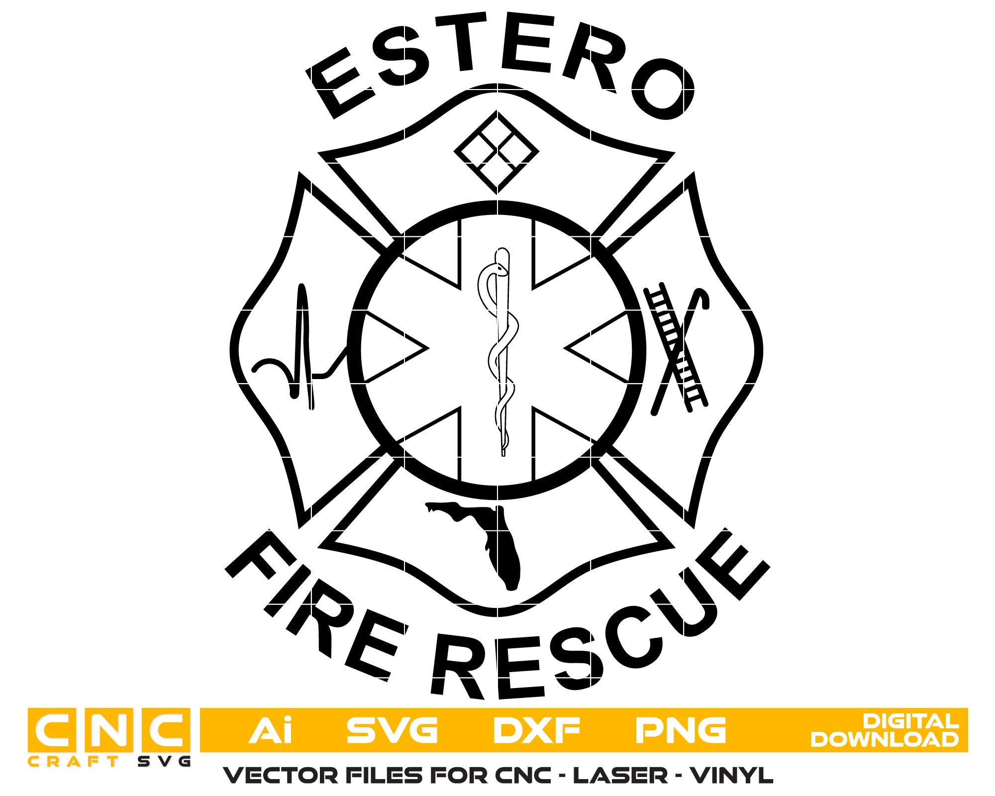 Estero Fire Rescue Badge