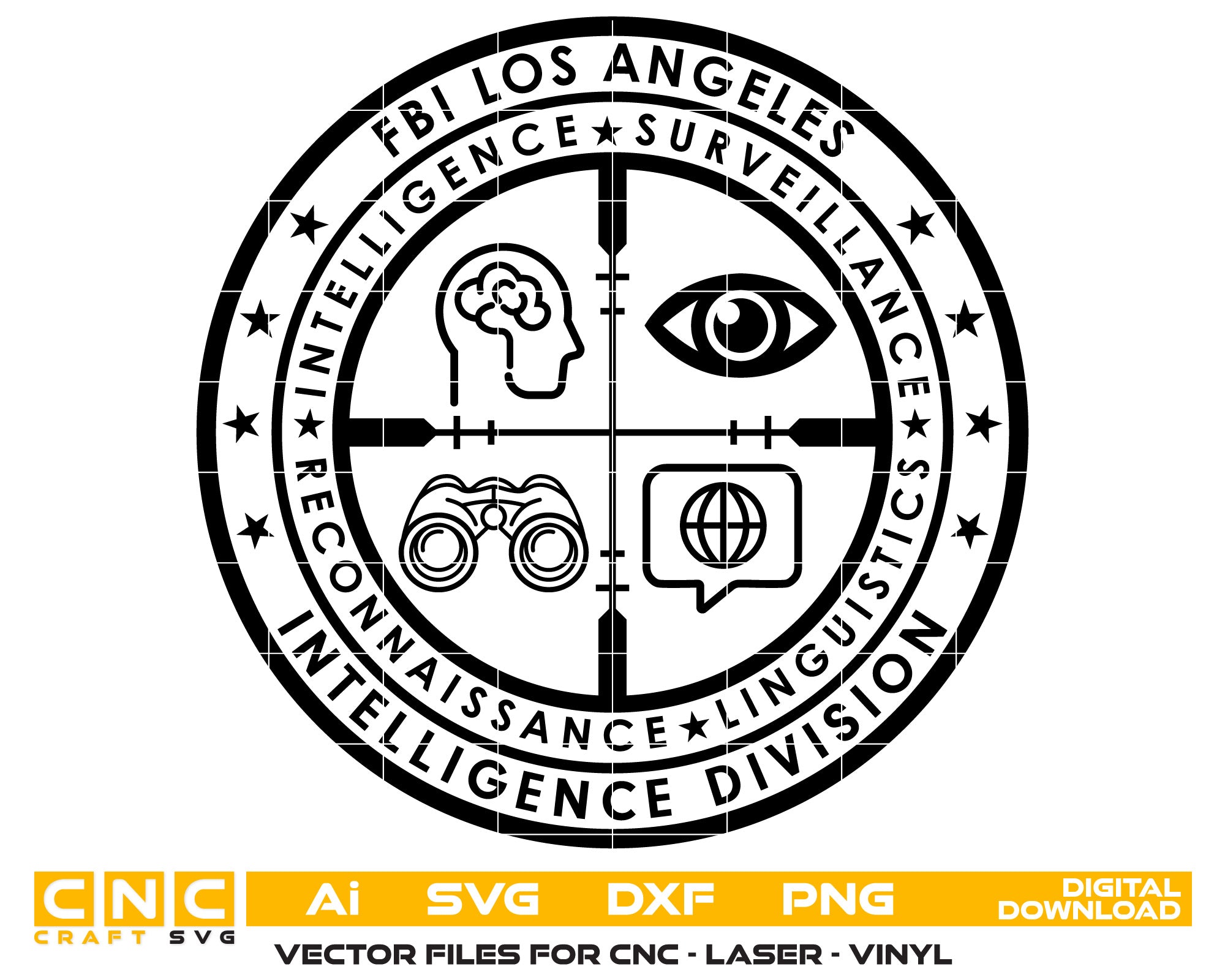 FBI Los Angeles Intelligence Division Logo