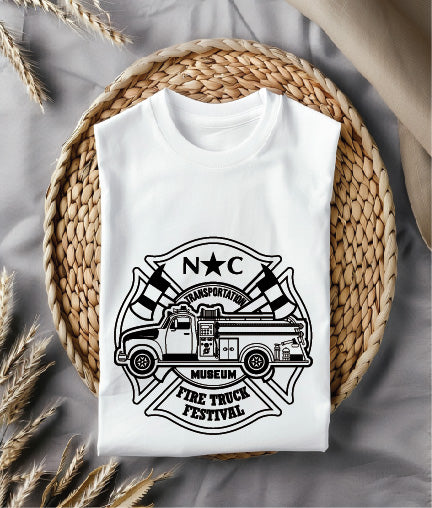 Fire Truck Festival NC Transportation Museum Badge