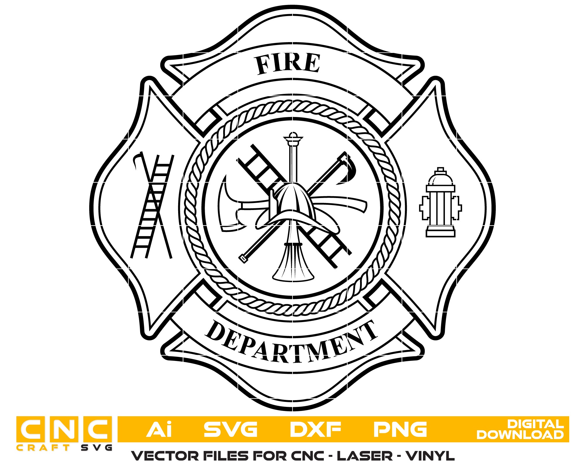 fire department badge svg, firefighter badge vector design, fire dept svg emblem, firefighter badge svg file, fire rescue badge svg design