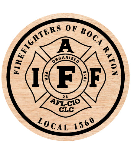 Firefighters Of Boca Raton Local 1560 Badge