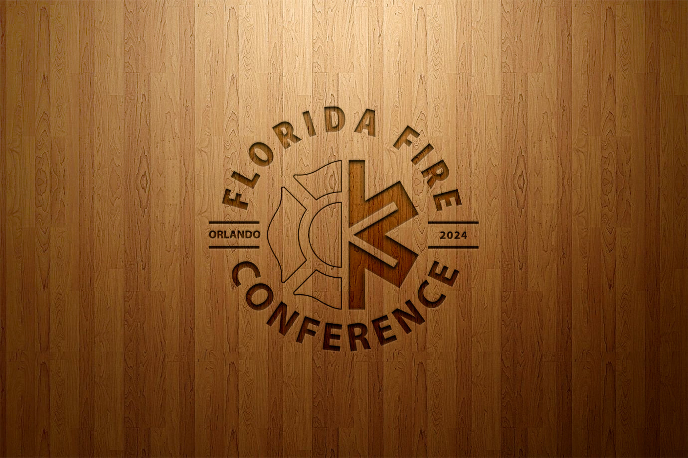 Florida Fire Conference Logo, Orlando