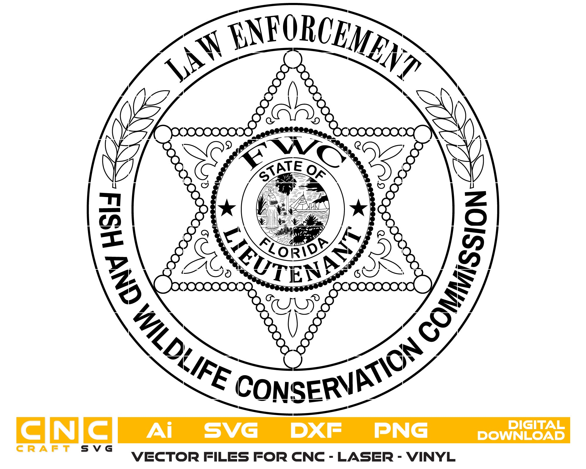 Florida Fish and Wildlife Conservation Commission Badge