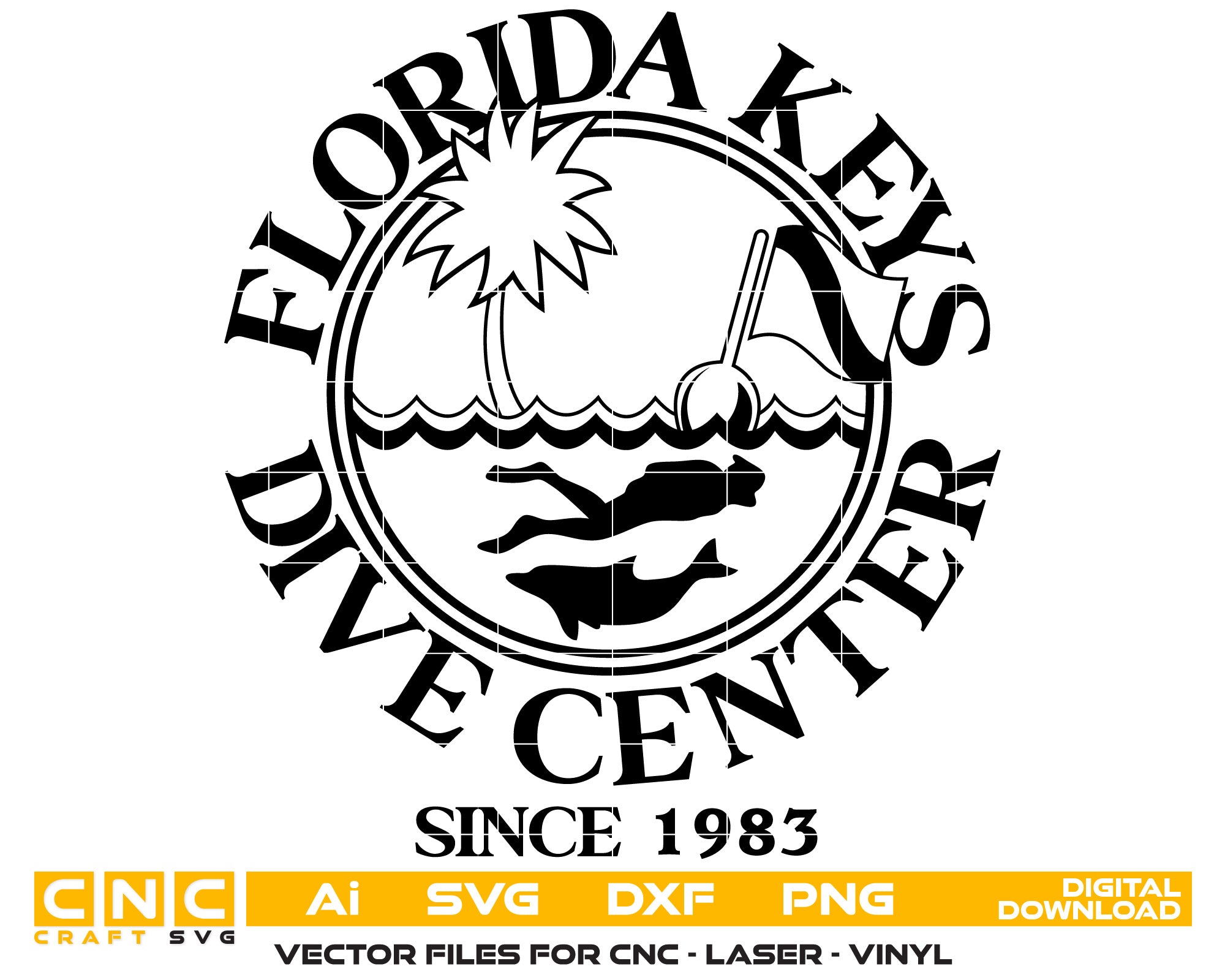 Florida Keys Dive Center Logo